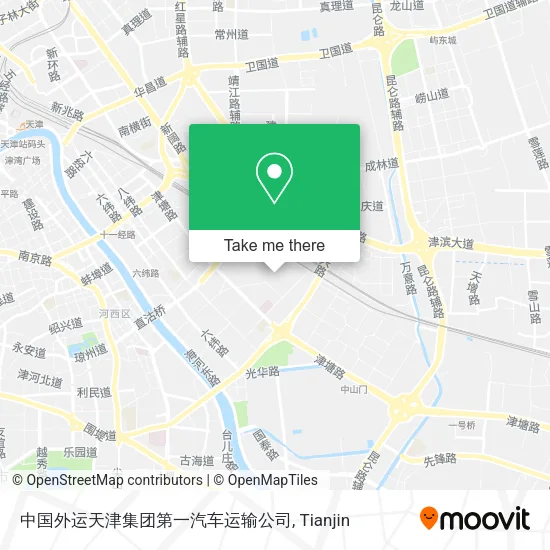 中国外运天津集团第一汽车运输公司 map