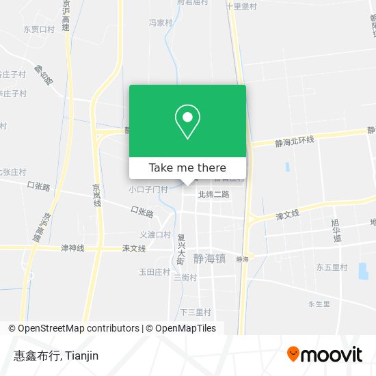惠鑫布行 map