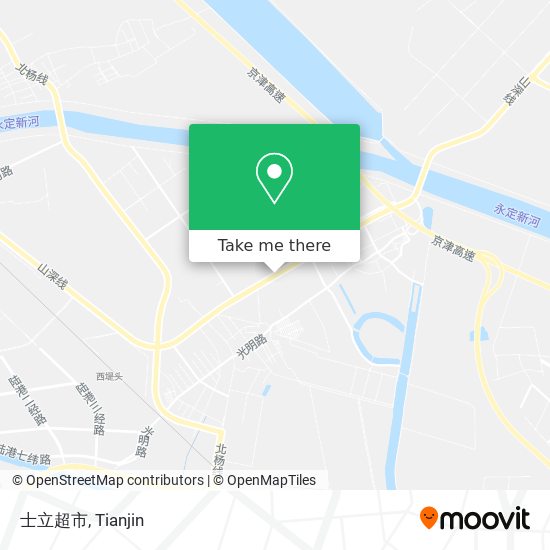 士立超市 map