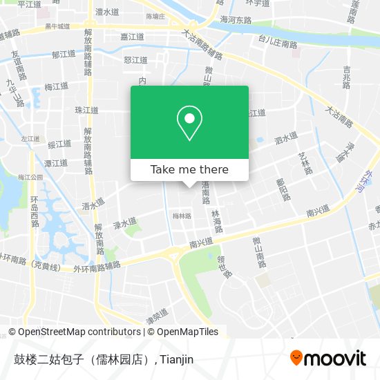 鼓楼二姑包子（儒林园店） map