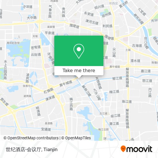 世纪酒店-会议厅 map