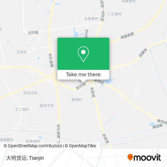 大明货运 map