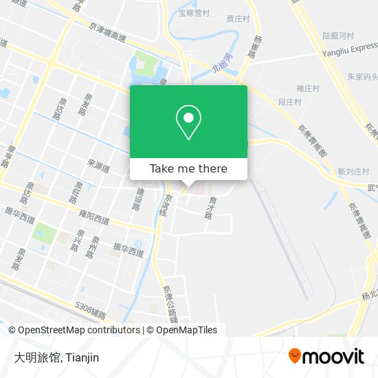 大明旅馆 map