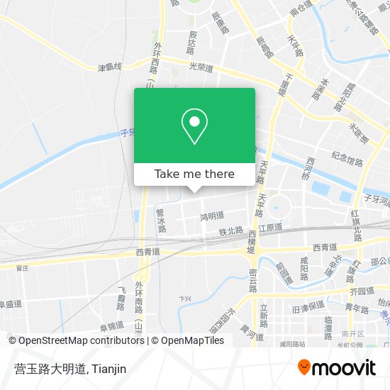 营玉路大明道 map