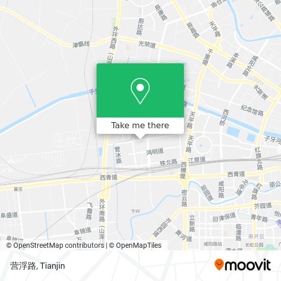 营浮路 map