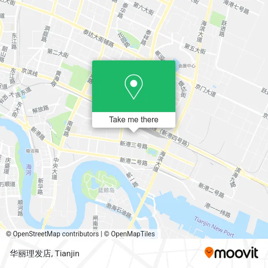 华丽理发店 map