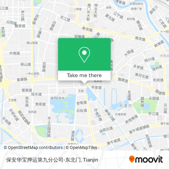 保安华宝押运第九分公司-东北门 map