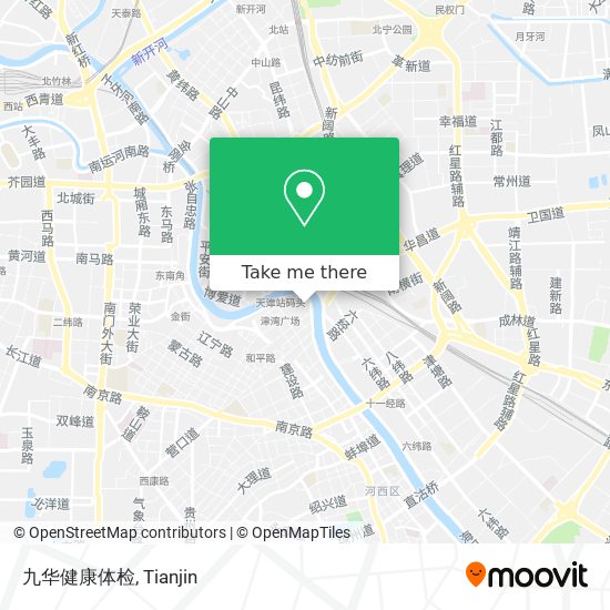 九华健康体检 map