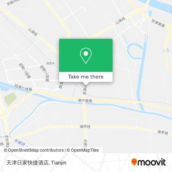 天津日家快捷酒店 map