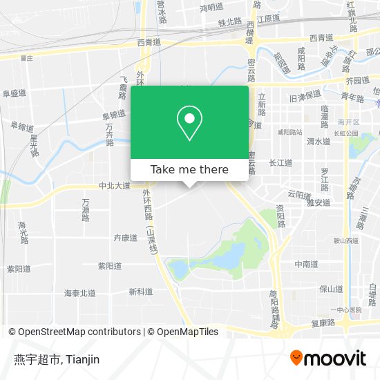 燕宇超市 map