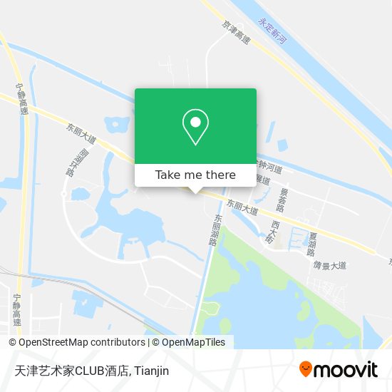天津艺术家CLUB酒店 map