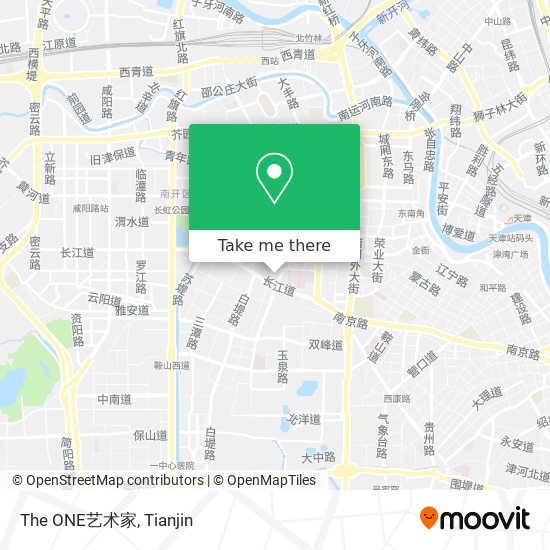 The ONE艺术家 map