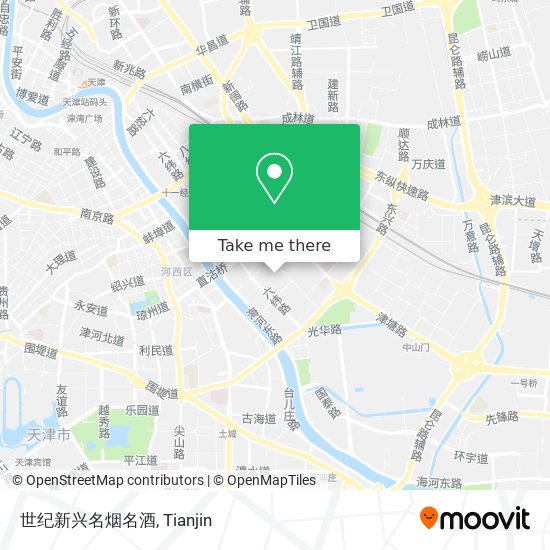 世纪新兴名烟名酒 map