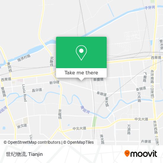 世纪物流 map