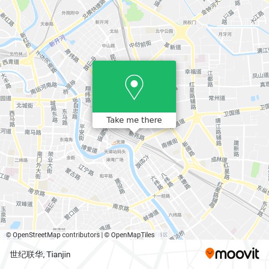 世纪联华 map