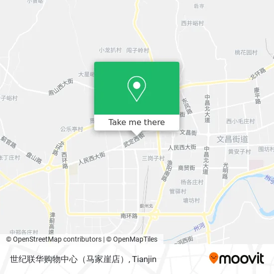 世纪联华购物中心（马家崖店） map