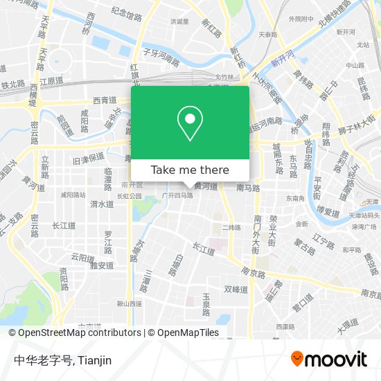 中华老字号 map