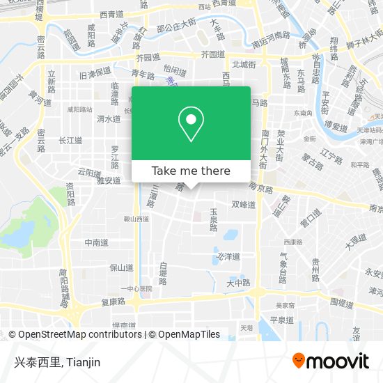 兴泰西里 map