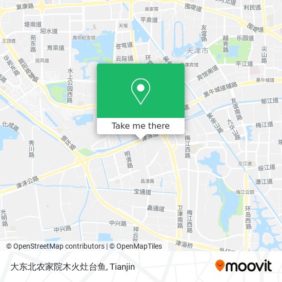 大东北农家院木火灶台鱼 map