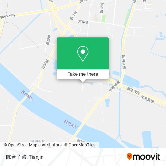 陈台子路 map