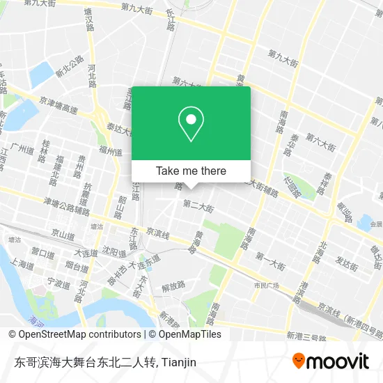 东哥滨海大舞台东北二人转 map