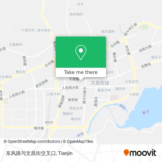 东风路与文昌街交叉口 map