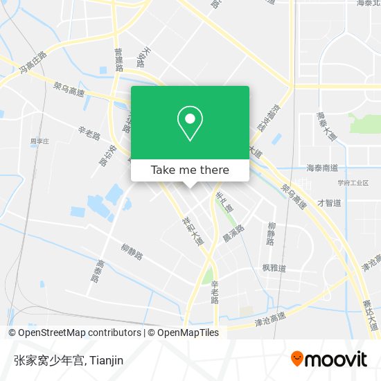 张家窝少年宫 map