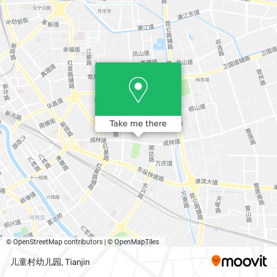 儿童村幼儿园 map