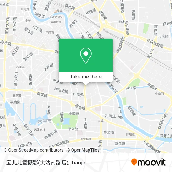 宝儿儿童摄影(大沽南路店) map
