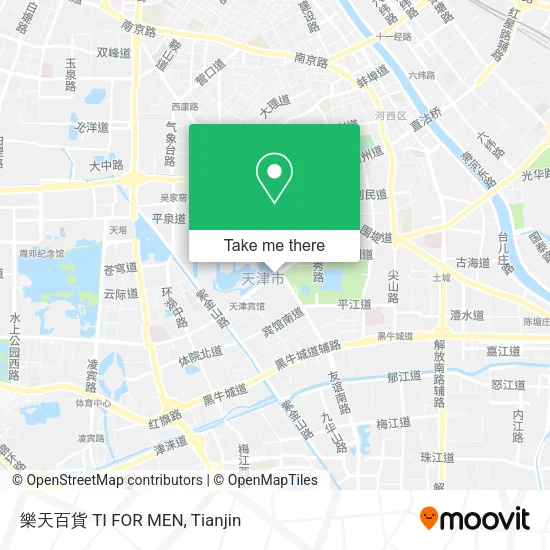樂天百貨 TI FOR MEN map