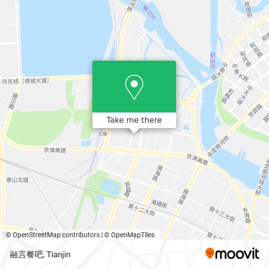 融言餐吧 map