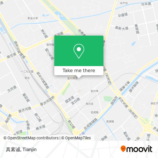 真素诚 map