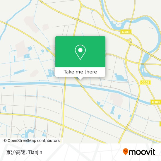 京沪高速 map
