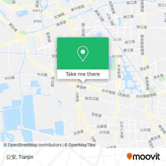 公安 map