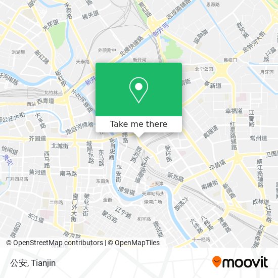 公安 map