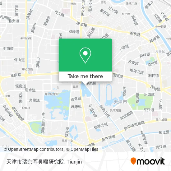 天津市瑞京耳鼻喉研究院 map