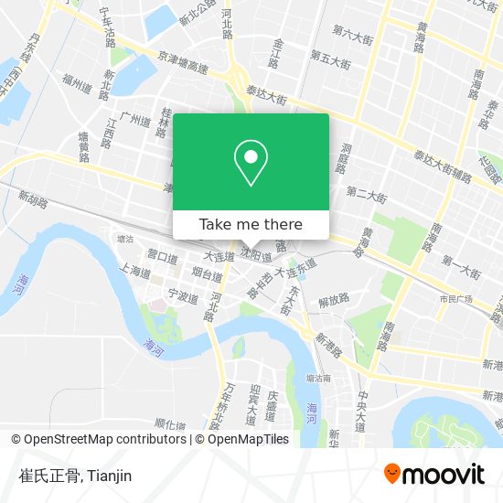 崔氏正骨 map
