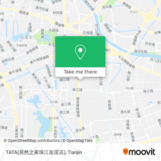 TATA(居然之家珠江友谊店) map