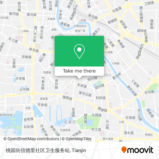 桃园街信德里社区卫生服务站 map