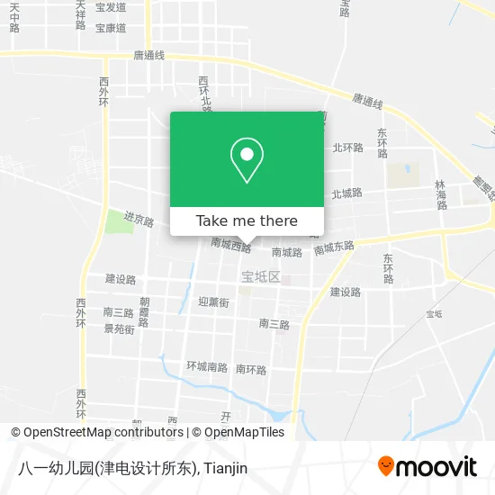 八一幼儿园(津电设计所东) map