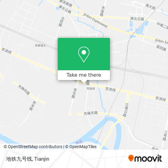 地铁九号线 map