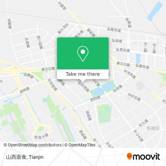 山西面食 map