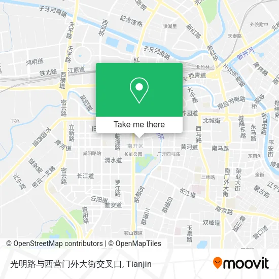 光明路与西营门外大街交叉口 map