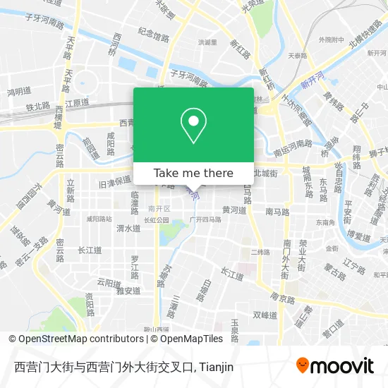 西营门大街与西营门外大街交叉口 map