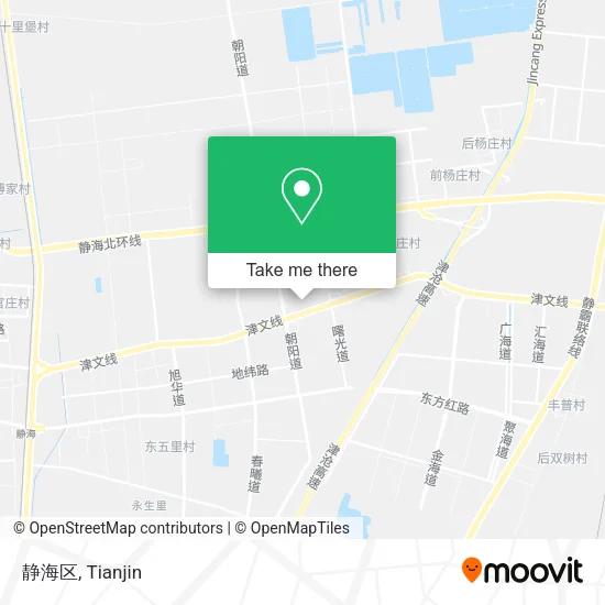 静海区 map
