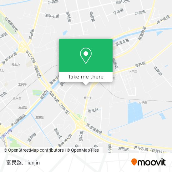 富民路 map
