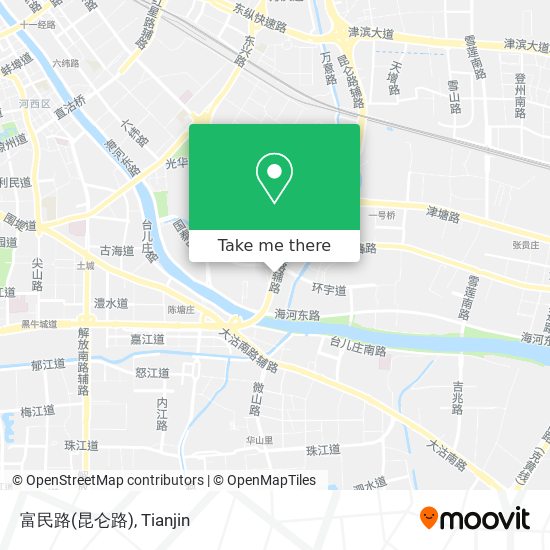 富民路(昆仑路) map