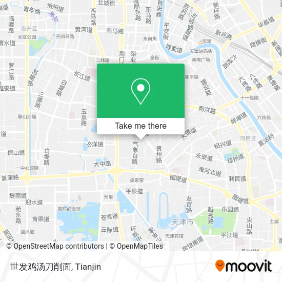 世发鸡汤刀削面 map