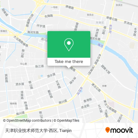 天津职业技术师范大学-西区 map