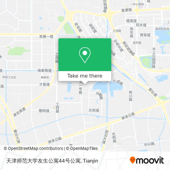 天津师范大学友生公寓44号公寓 map